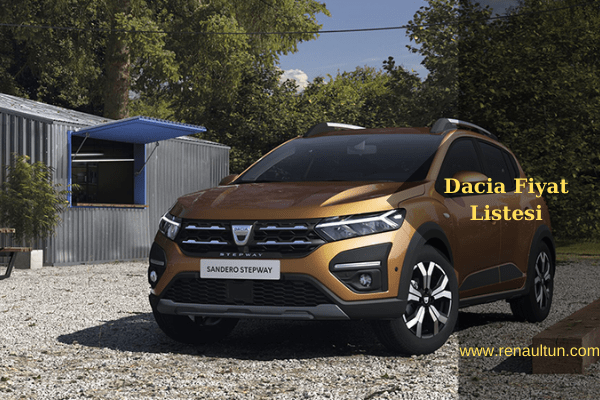 Dacia Yeni Sandero, Fiyat Listesi